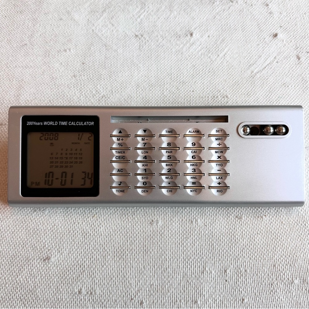 Vintage World Time Calculator